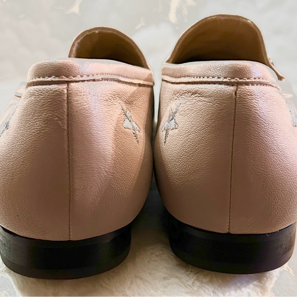 VANELi Nude Tan Leather Buckle Loafers women’s size 8M - Picture 11 of 11